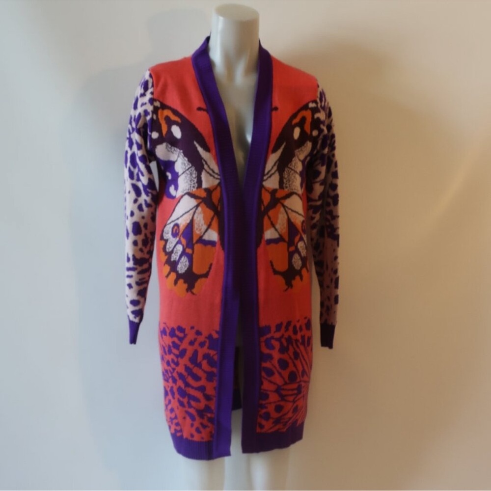 Monarca Butterfly Cardigan NWT S